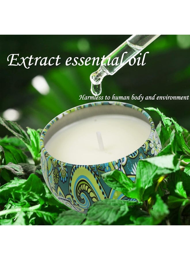 AGOL Aromatherapy Candles for Home Scented, 2 Pack 2.5 oz Natural Fresh Rosemary and Vanilla Scented Candles Gifts for Women, Portable Small Candles Gifts for Mother's Day, Birthday, Christmas - Image 2
